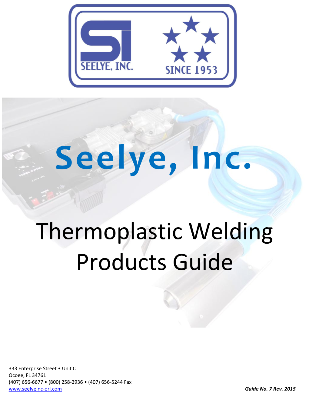 Thermoplastic Welding Products Guide