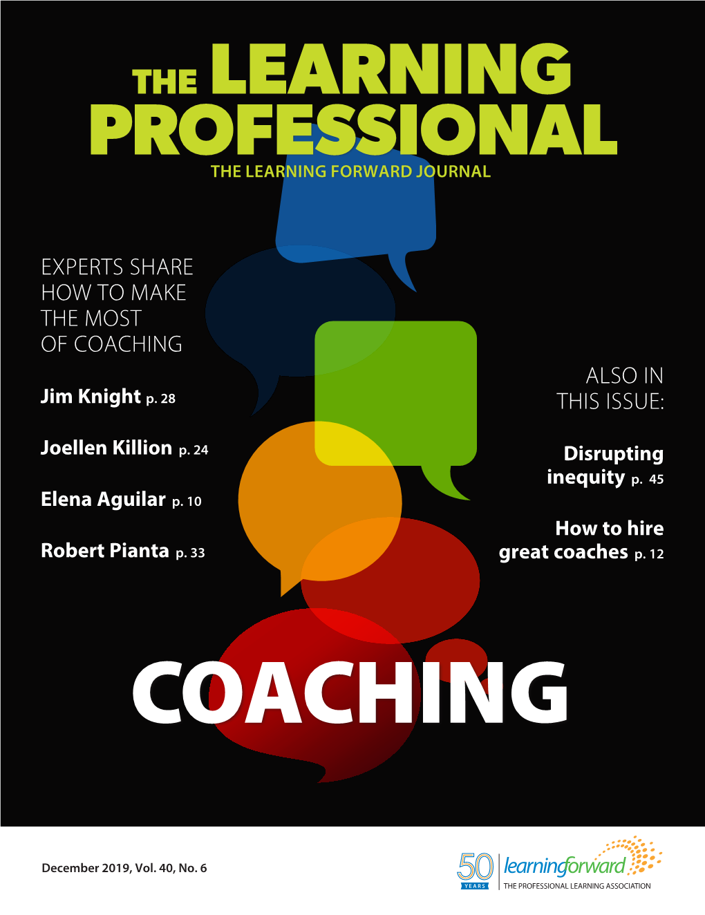 The Learning Professional the Learning Forward Journal