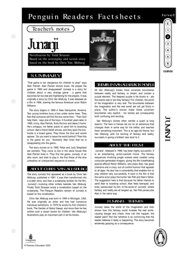 Jumanji 3 4 Novelization by Todd Strasser 5 Based on the Screenplay and Screen Story Based on the Book by Chris Van Allsburg 6