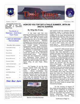 Thule Times 1 Sep 2001