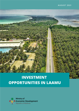 Investment Opportunities in Laamu the Vision
