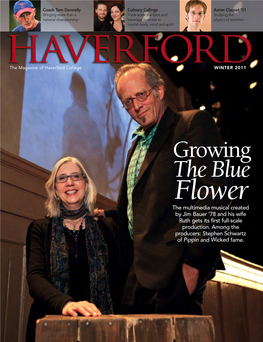 Flower the Multimedia Musical Created by Jim Bauer ’78 and His Wife Ruth Gets Its First Full-Scale Production