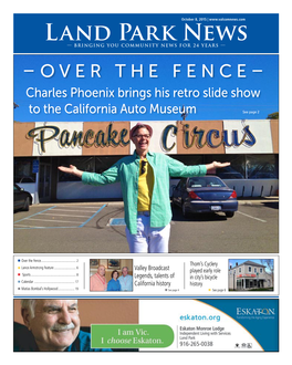 Land Park News — Bringing You Community News for 24 Years — –Over the Fence– Charles Phoenix Brings His Retro Slide Show