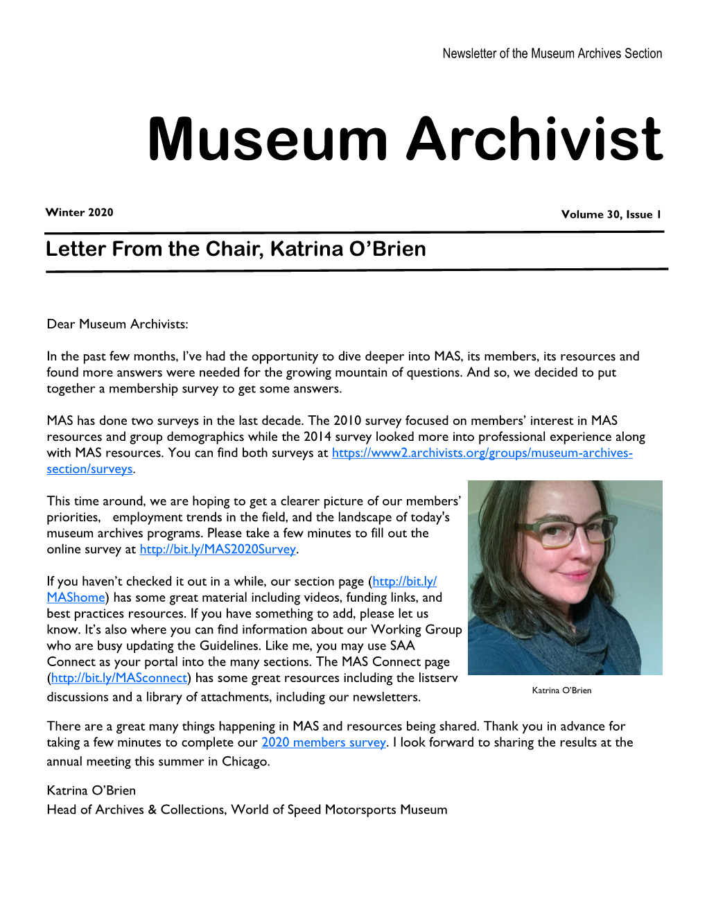 Museum Archivist