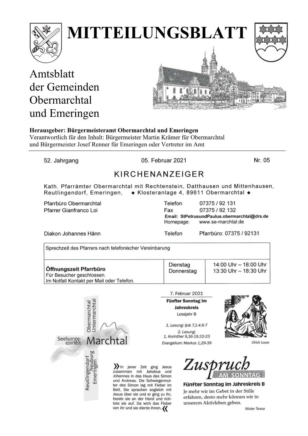 Mitteilungsblatt