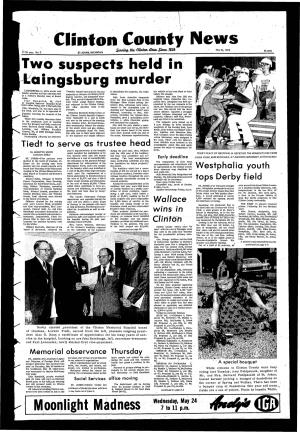 Two Suspects Held in Laingsburg Murder