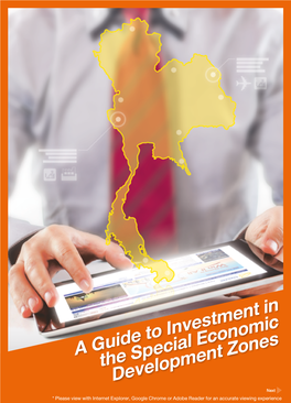A Guide to Investment in the Special Economic Development Zones