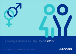 Summary Gender Pay Gap Report 2018