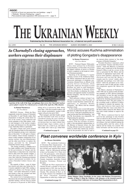 The Ukrainian Weekly 2000, No.49
