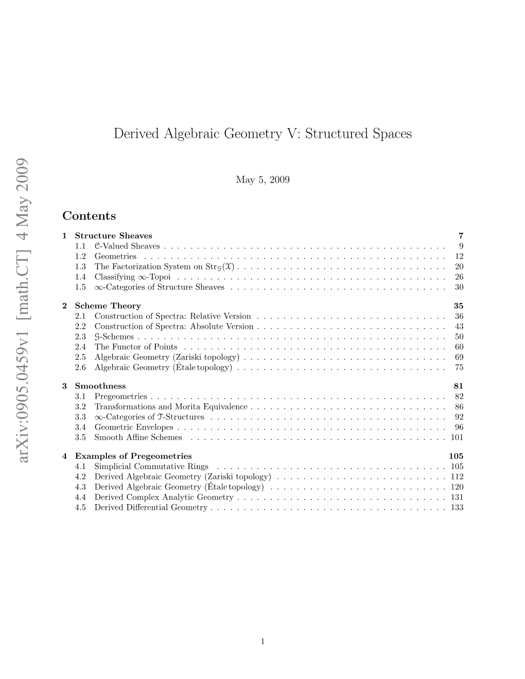 Derived Algebraic Geometry V: Structured Spaces