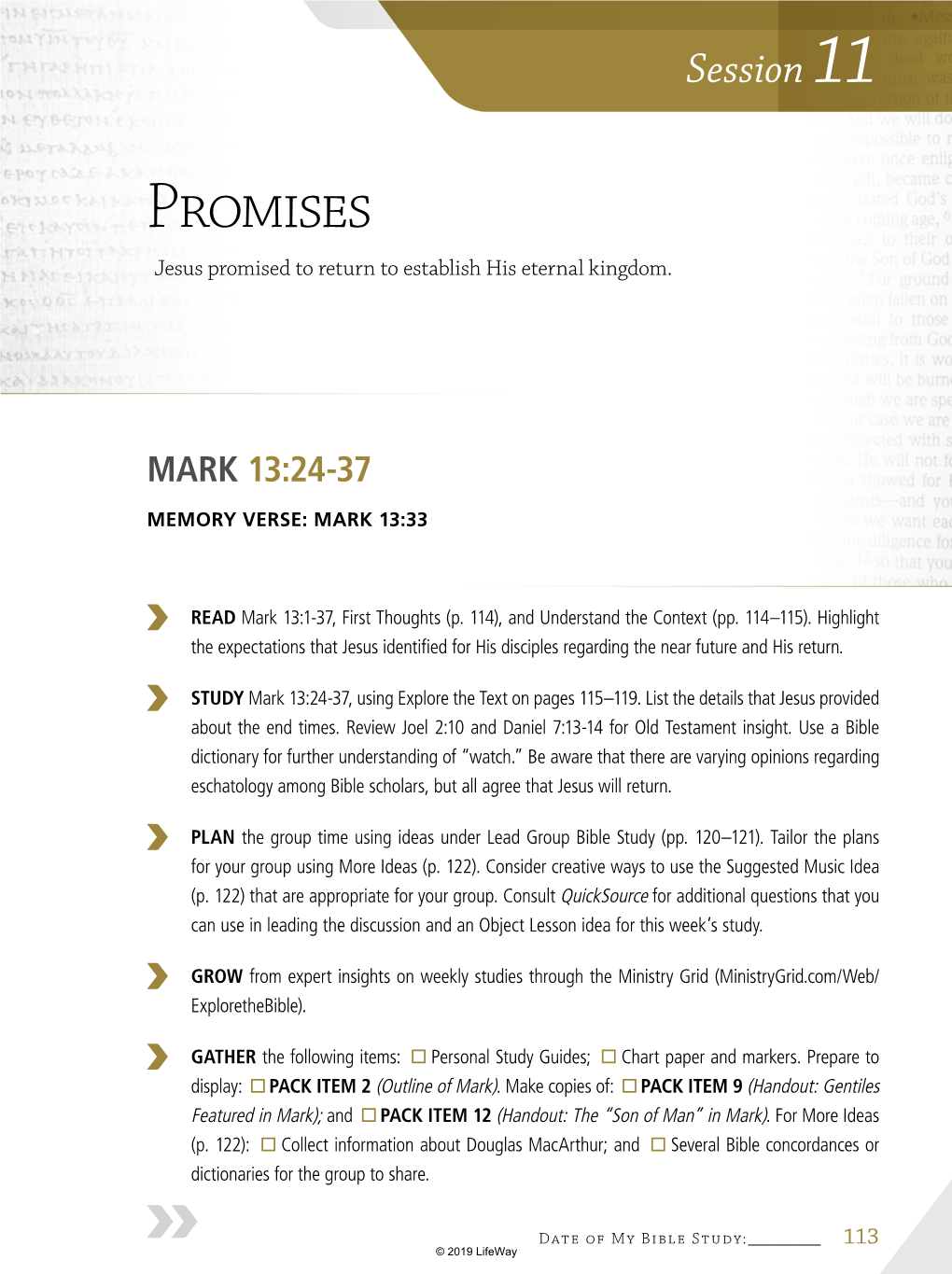 Promises Jesus Promised to Return to Establish His Eternal Kingdom