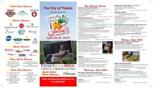 The City of Vidalia • Showcasing Vidalia Area Talent