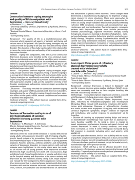 Case Report: Three Years of Refractory Atypical Depression Successfully