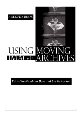 Using Moving Image Archives