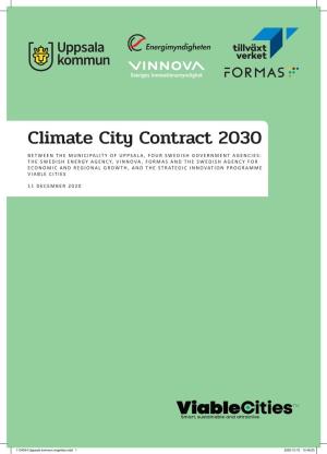 Climate City Contract 2030