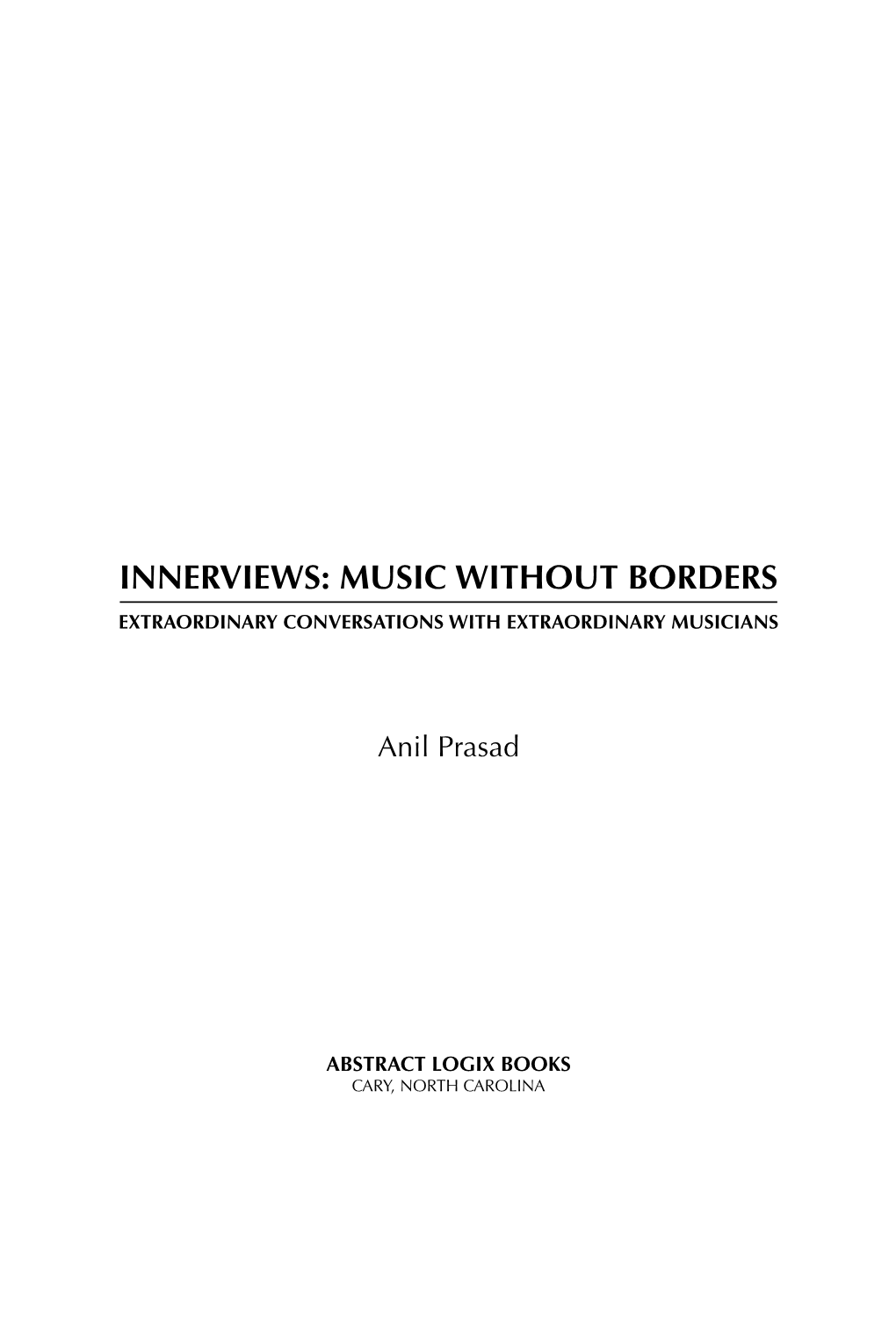 Innerviews Book