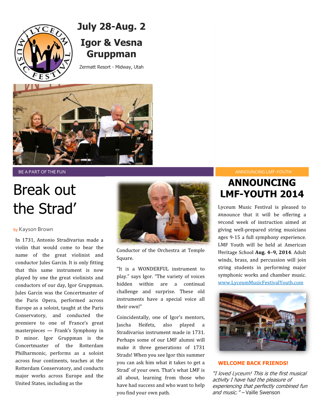LMF 2014 Newsletter 0214