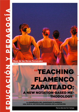 “Teaching Flamenco Zapateado: a New Notation-Based Me- Artseduca 28, Enero 2021 | | ISSN:2254-0709 | Pp