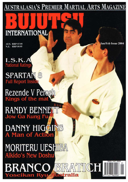 Branco Bratich Is the Chief Instructor for Yoseikan Ryu Karate Australia