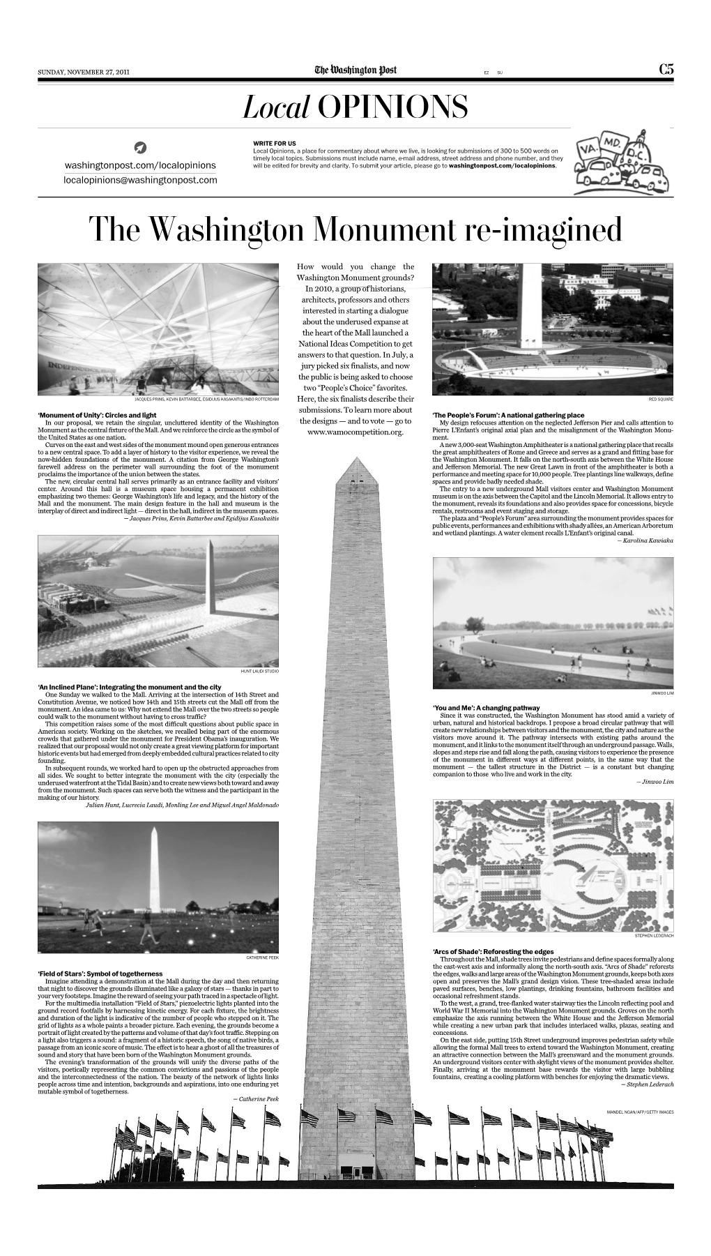 The Washington Monument Re-Imagined