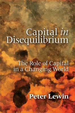 Capital in Disequilibrium