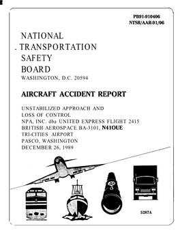 Aircraft Accident Report