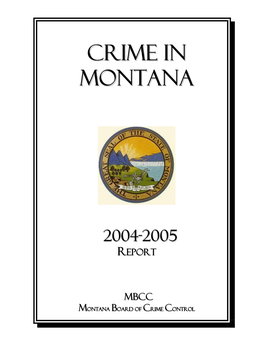 Crime in Montana