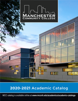 2020-2021 Academic Catalog