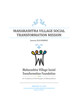 Maharashtra Village Social Transformation Mission
