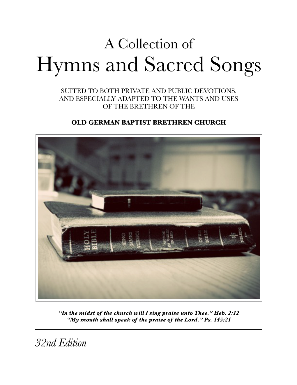 Hymns and Sacred Songs