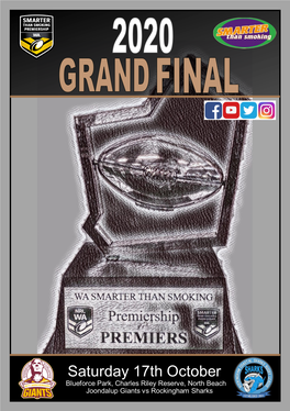 2020 Grand Final (Senior) Program