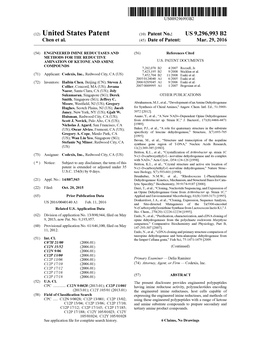 (12) United States Patent (10) Patent No.: US 9,296,993 B2 Chen Et Al
