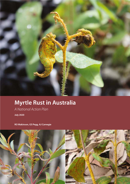 Myrtle Rust in Australia – a National Action Plan