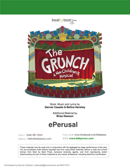The Grunch Eperusal