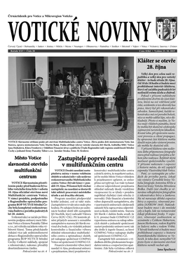 Votické Noviny Č. 20/2015