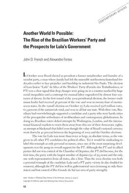 Workers' Party of Brazil