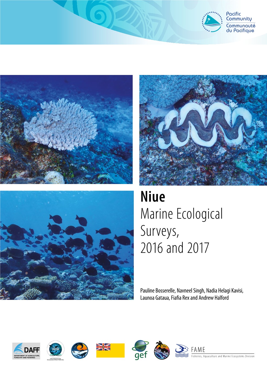 Niue Marine Ecological Surveys, 2016 and 2017