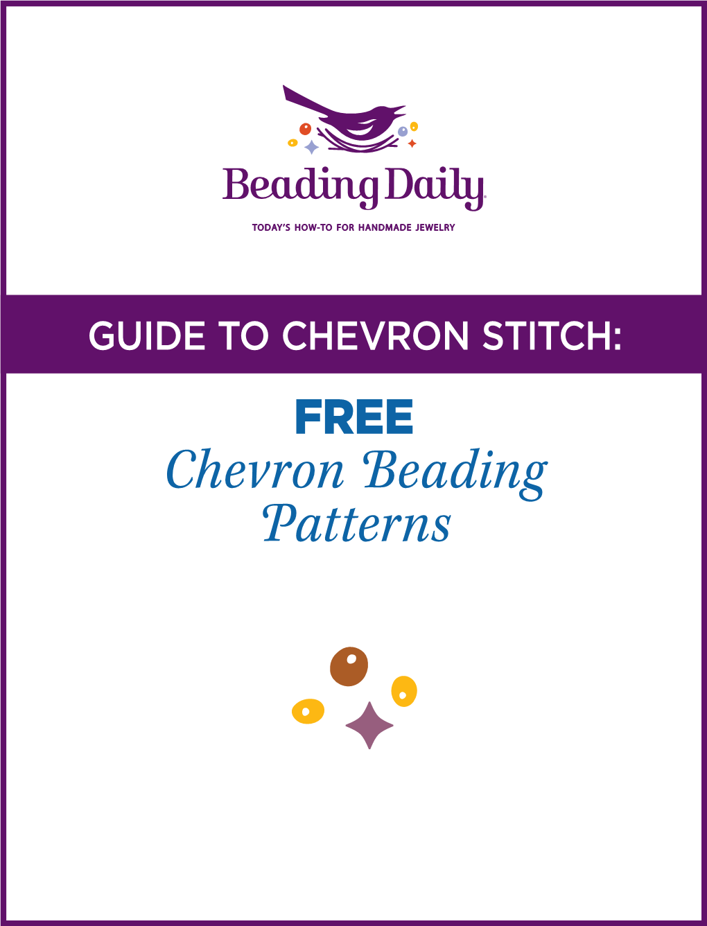 Beading Daily Guide to Chevron Stitch