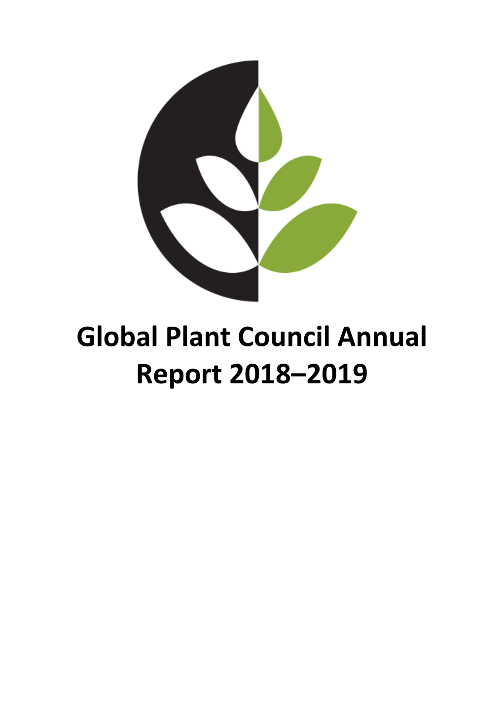 Global Plant Council Annual Report 2018–2019