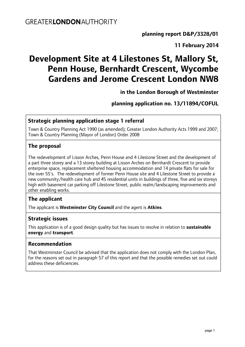 Development Site at 4 Lilestones St, Mallory St, Penn House