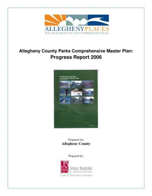 Allegheny County Parks Master Plan Progress Report