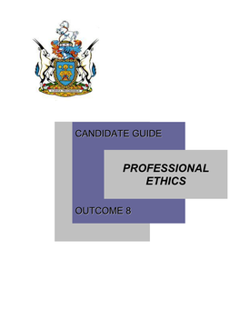 Professional Ethics 1.9
