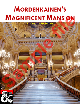 Mordenkainen's Magnificent Mansion