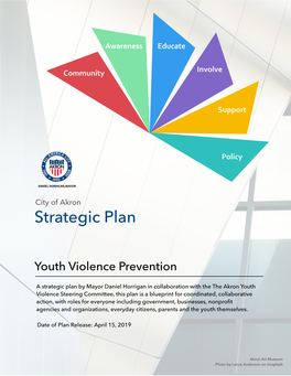 Youth Violence Prevention Strategic Plan and Build Community Capacity to Tackle This Issue Through Multidisciplinary Partnerships