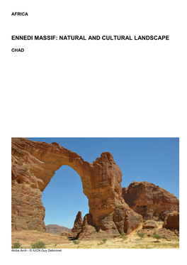 Ennedi Massif: Natural and Cultural Landscape