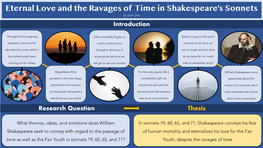 Eternal Love and the Ravages of Time in Shakespeare's Sonnets