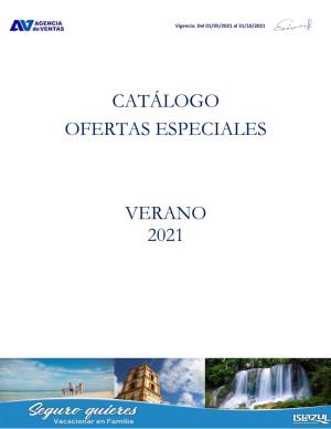 Catálogo Ofertas Especiales Verano 2021