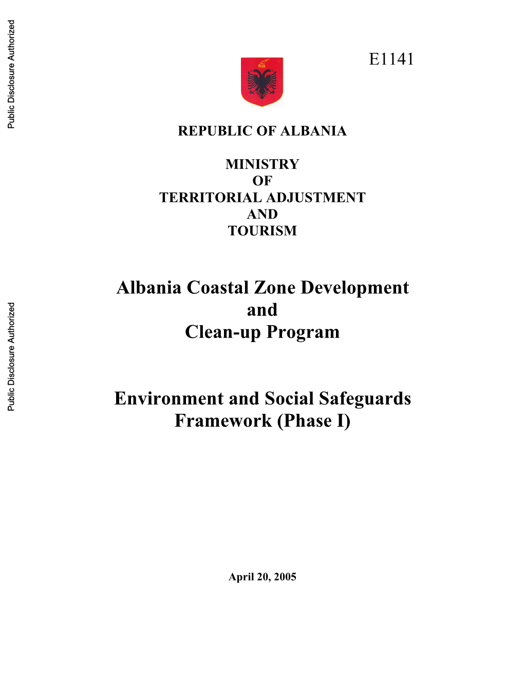 World Bank Document