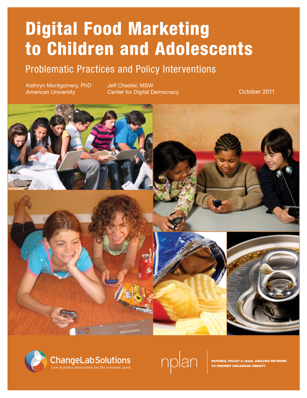 Digital Food Marketing to Children and Adolescents Problematic Practices and Policy Interventions