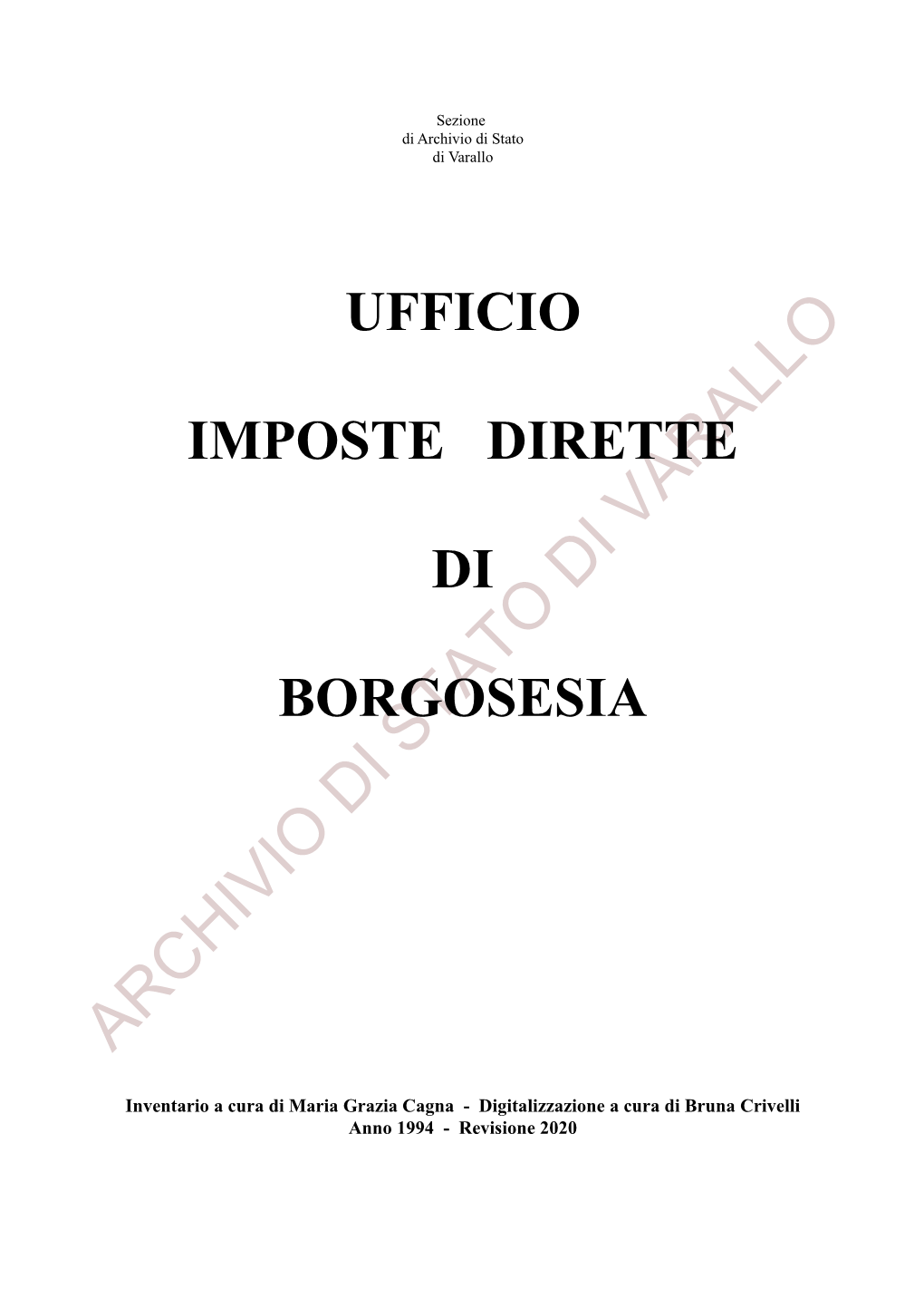 Ufficio Imposte Dirette Di Borgosesia